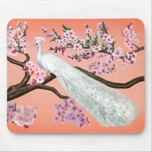 Cherry Blossom Peacock Muismat