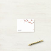 Cherry Blossom Personalize Post-it® notes (Op bureau)