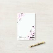 Cherry Blossom Persoonlijke schrijfbenodigdheden Post-it® Notes (Op bureau)