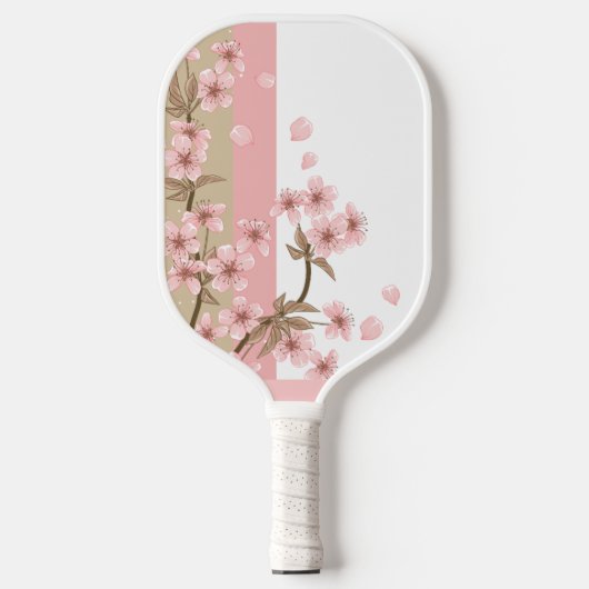 Cherry Blossom Pickleball Paddle (Voorkant)