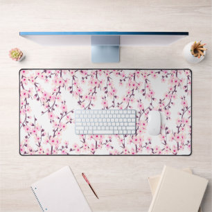 Cherry Blossom Pink Floral Bureaumat