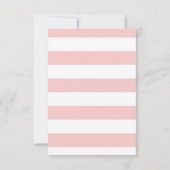 Cherry Blossom Pink Flower Wedding Save the Date (Achterkant)