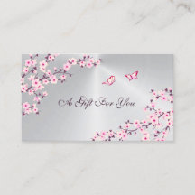 Cherry Blossom Pink Silver