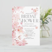 Cherry Blossom Plaisir Bridal Shower Invitations (Debout devant)