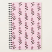 Cherry Blossom Planner - Motif rose (Devant)