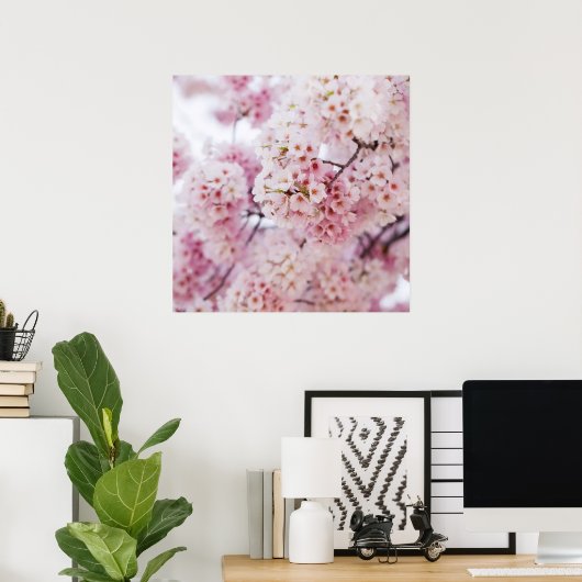 Cherry Blossom Poster (Thuiskantoor)