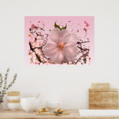 Cherry Blossom Poster (Keuken)