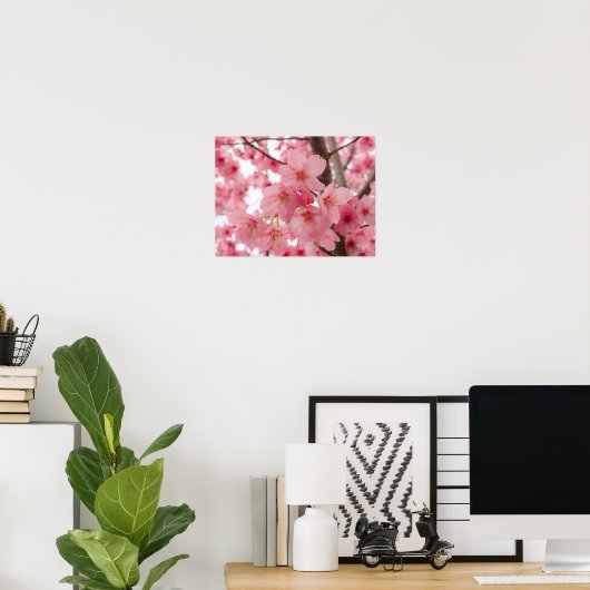 Cherry Blossom Poster (Thuiskantoor)