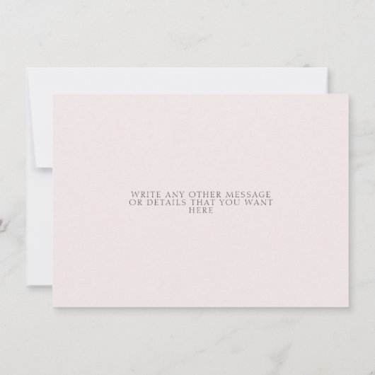 Cherry Blossom Pretty Modifier la carte Date (Dos)