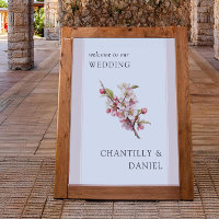 Cherry Blossom Printable Wedding Welkom