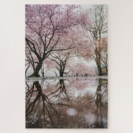Cherry Blossom Reflections Legpuzzel (Verticaal)