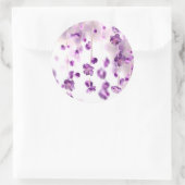 Cherry blossom ronde sticker (Tas)