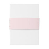 Cherry Blossom Roos Gold Butterflies Quinceanera Uitnodigingen Wikkel (Achterkant Voorbeeld)