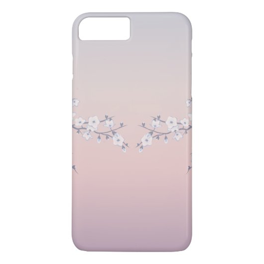 Cherry Blossom Roos Gradient Case-Mate iPhone Case (Achterkant)