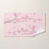 Cherry Blossom - Roze Bad Handdoek (Handdoek)