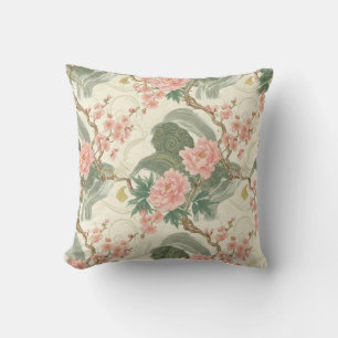 Cherry Blossom Roze bloemen kussens gooien