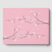 Cherry Blossom - Roze Gastenboek (Achterkant)