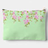 Cherry Blossom Roze & Groen  Custom Etui (Achterkant)