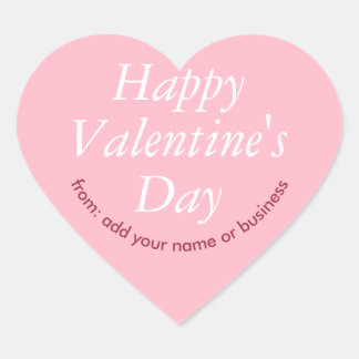 Cherry Blossom Roze Hart Valentijns Sticker