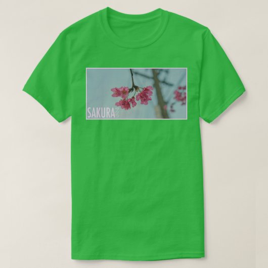 Cherry Blossom Sakura Graphic T-shirt (Design voorkant)