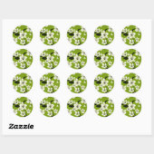 CHERRY BLOSSOM - SAKURA (MATCHA GREEN) RONDE STICKER (Vel)