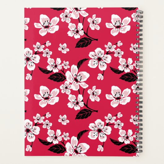 CHERRY BLOSSOM - SAKURA (ROUGE) (Dos)