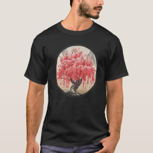 Cherry Blossom Sakura Tree Japans esthetisch Japa T-shirt
