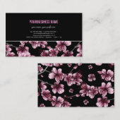 Cherry Blossom Sakura visitekaartje (Voorkant / Achterkant)