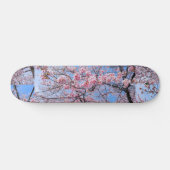 Cherry Blossom Sakuras Oriental Natural Skateboard (Horizontaal)