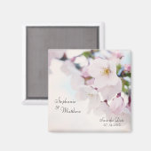 Cherry Blossom Save the Date Magneet (Voorkant / Achterkant)