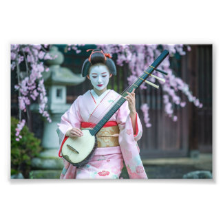 Cherry Blossom Serenade Foto Afdruk