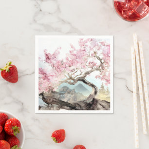 Cherry Blossom Serenade Servet