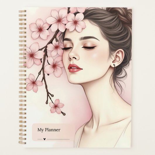 Cherry Blossom Serenity Planner (Voorkant)