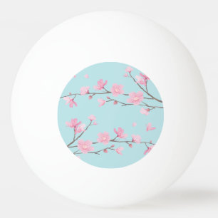 Cherry Blossom - Sky Blue Pingpongballen