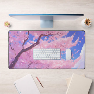 Cherry Blossom Sky Gaming Mousepad
