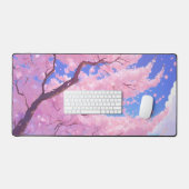 Cherry Blossom Sky Gaming Mousepad (Clavier et souris)