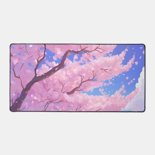 Cherry Blossom Sky Gaming Mousepad (Recto)