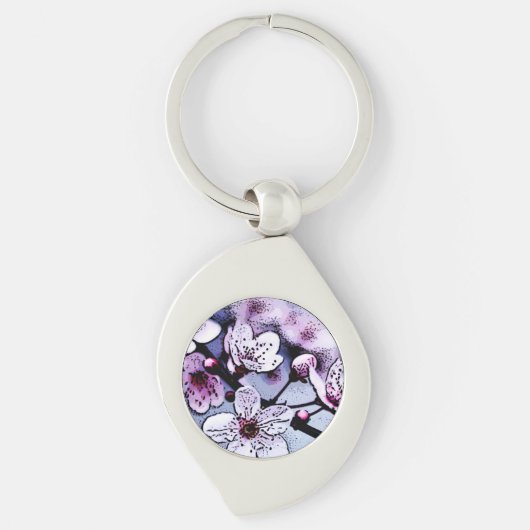 Cherry blossom sleutelhanger (Voorkant)