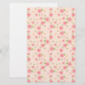 Cherry Blossom Soap Wrap Paper (Voorkant / Achterkant)
