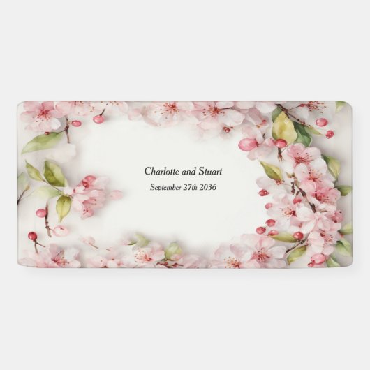 Cherry Blossom Spandoek (Horizontaal)