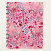 Cherry Blossom Spiral Desk Planner (Voorkant)