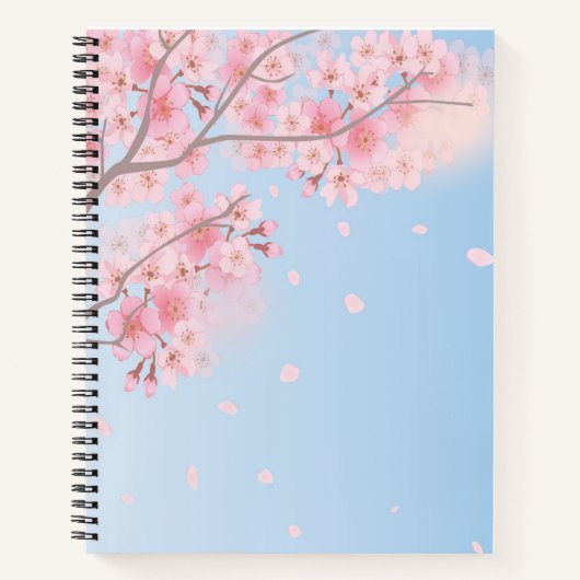 Cherry Blossom Spiral notebook Notitieboek (Voorkant)