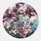 Cherry Blossom Splash Magneet (Voorkant)
