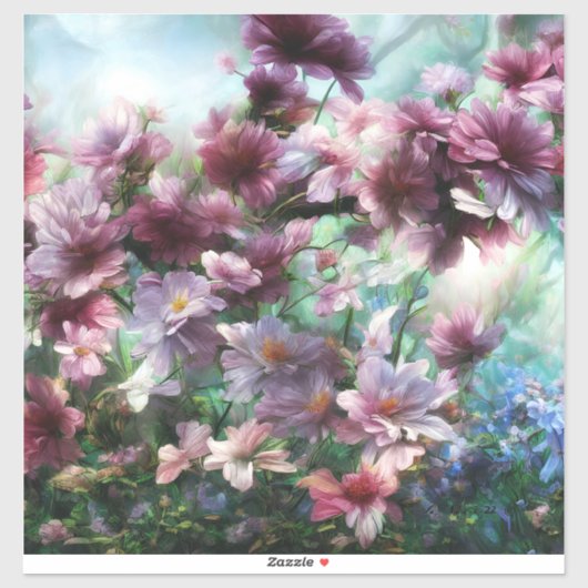 Cherry Blossom Splash Sticker (Vel)