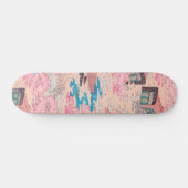 Cherry Blossom Spring Landscape  Japans Skateboard (Horizontaal)