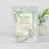 Cherry Blossom Spring Party Kaart (Staand voorkant)