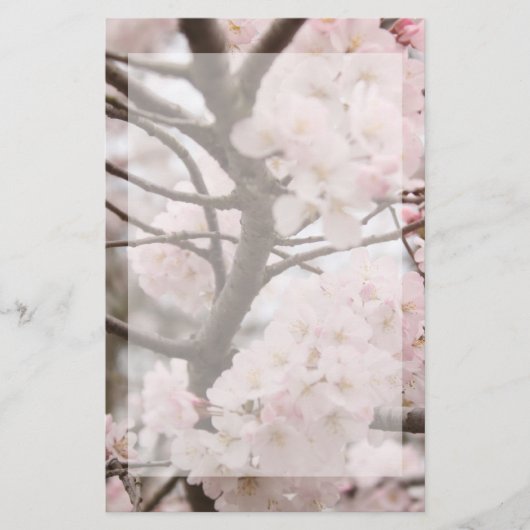 Cherry Blossom Stationery Briefpapier (Voorkant)