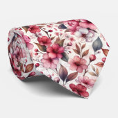 Cherry Blossom Stropdas (Opgerold)