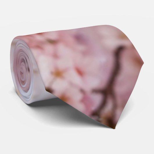 Cherry Blossom Stropdas (Opgerold)