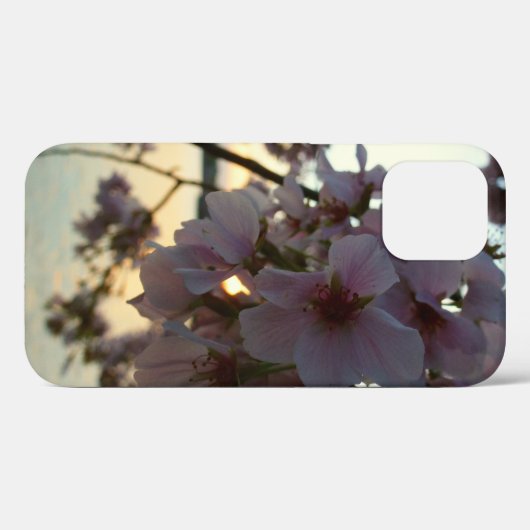 Cherry Blossom Sunset in Washington DC Case-Mate iPhone Case (Achterkant (horizontaal))